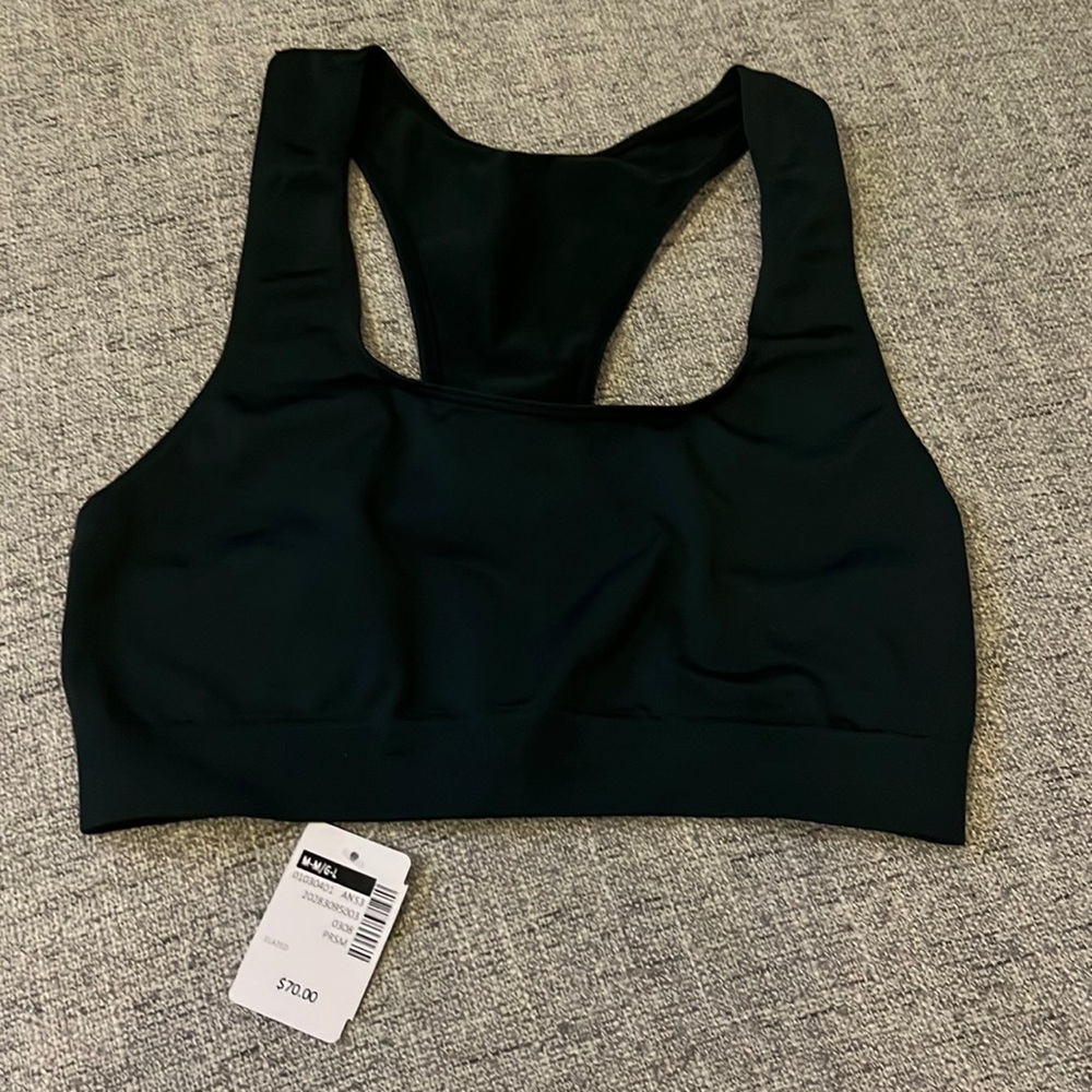 NWT Prism 2 forest green sports bra.